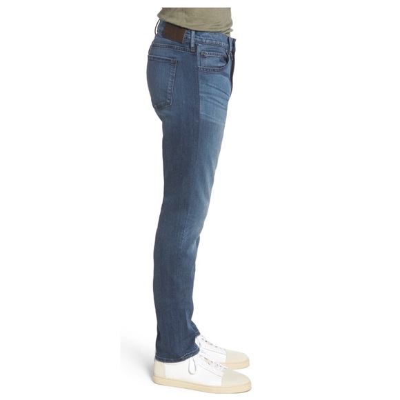 NWT Paige Transcend Lennos Straight Leg Jeans - Picture 3 of 5